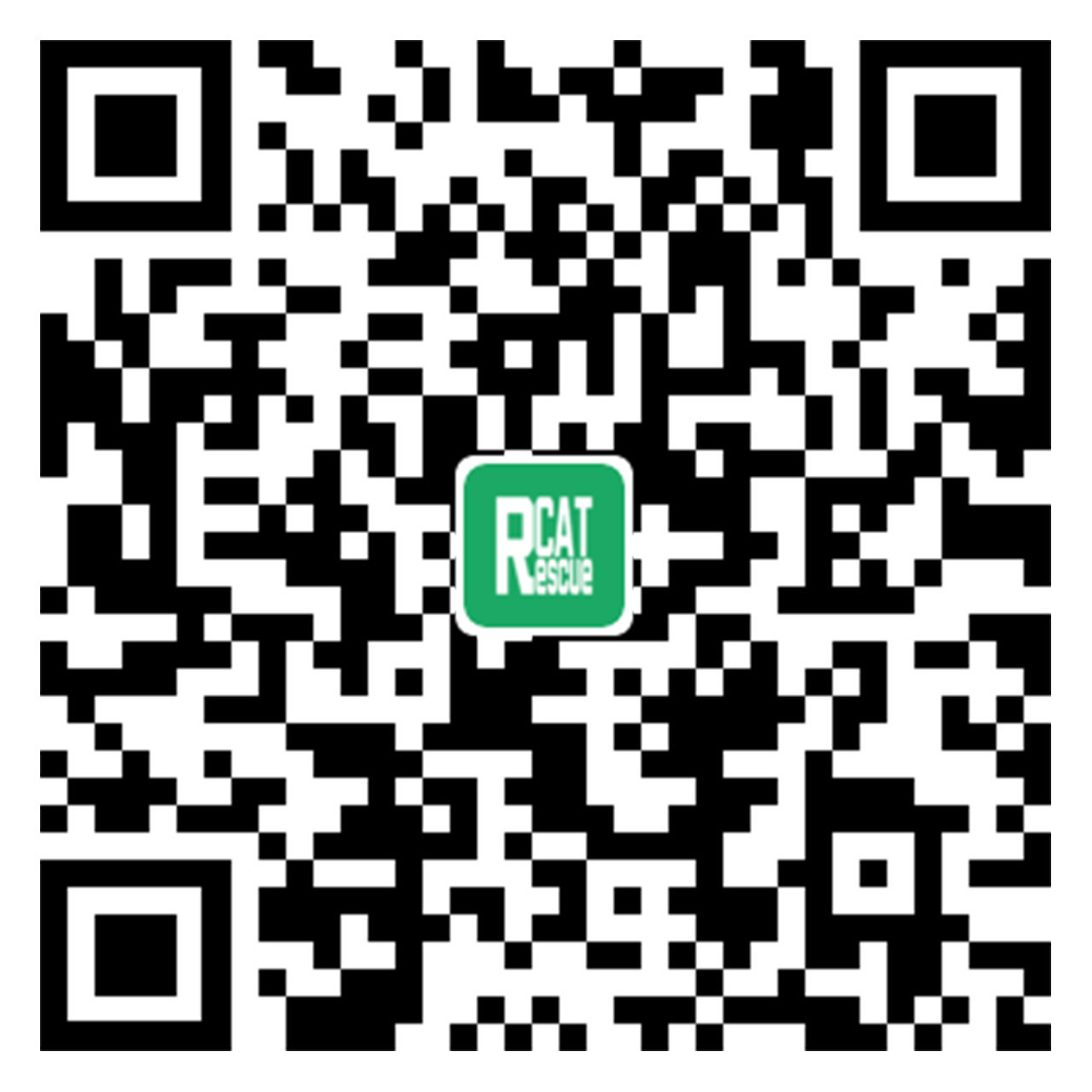 救援猫微信公众号二维码