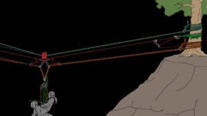 高空横渡操作控制